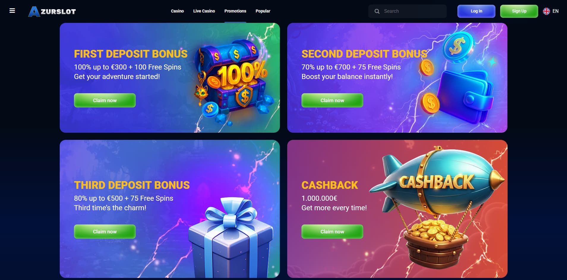 AzurSlot Online Casino